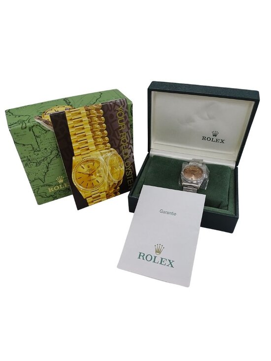 Rolex Oyster Perpetual Number Watch Boys Automatic Winding At Stainless Steel main image 11